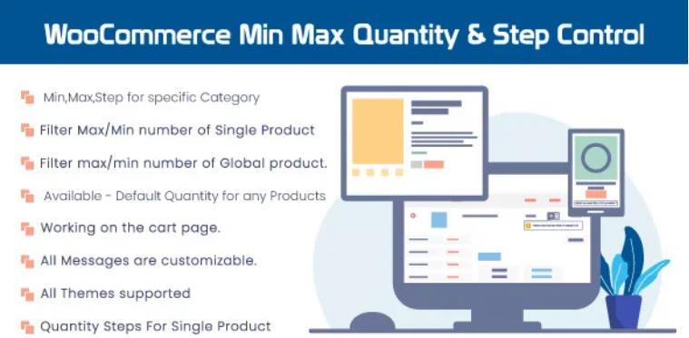 WooCommerce Min Max Quantity & Step Control – 产品数量步进控制插件 – v2.0.8