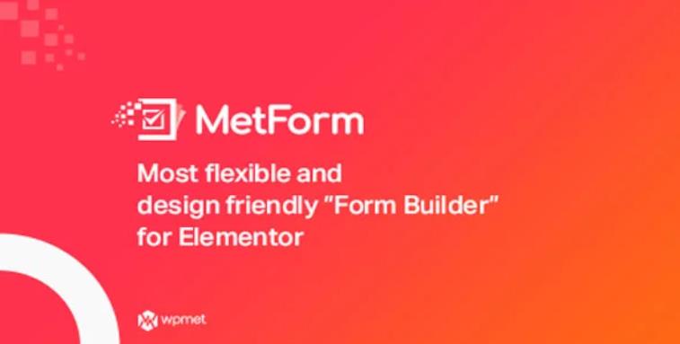 MetForm Pro – Elementor 高级可视化表单构建器扩展插件 – v3.1.4