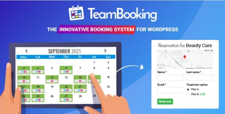 Team Booking – 专家团队成员预约WordPress插件 – v3.0.8