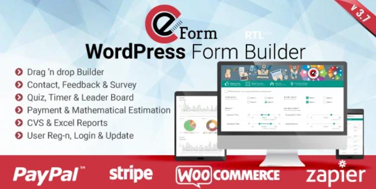 eForm – 表单生成器WordPress插件 – v4.17.1