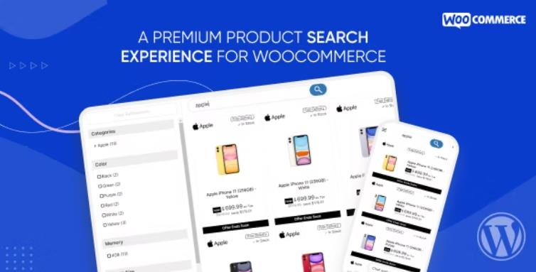 WooSearch – 弹出式产品搜索筛选WooCommerce插件 – v1.0.4