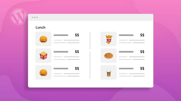 Food Menu Pro – 美食餐厅食谱菜单 WooCommerc 订单插件 – v4.0.1