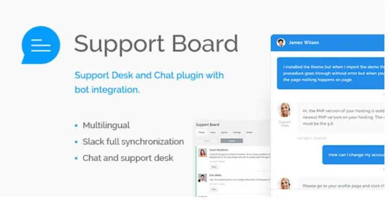 Support Board – Chat 在线客服支持工单插件 – v3.5.9