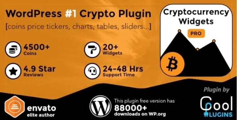 Cryptocurrency Widgets Pro – 加密货币小工具专业版 – v3.5