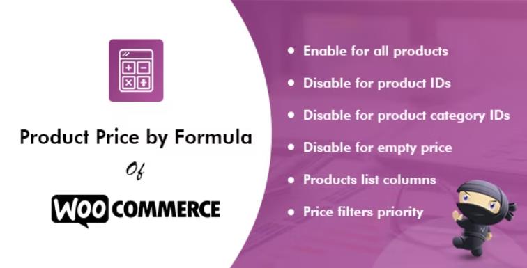 Product Price by Formula Pro for WooCommerce – 产品价格自动计算插件 – v2.4.0