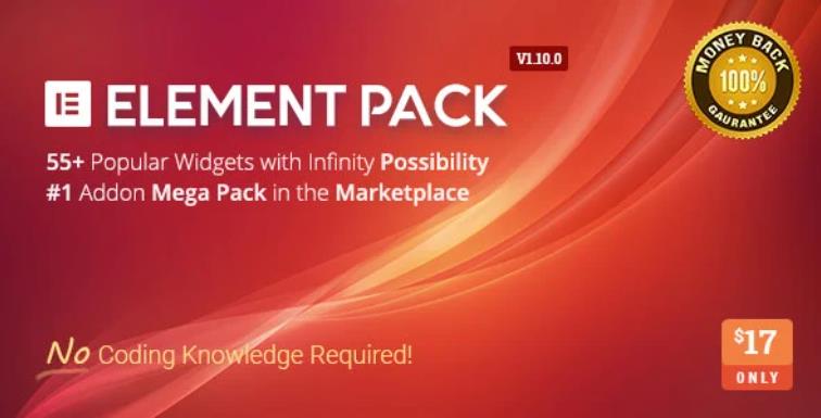 Element Pack – 页面构建器可视化编辑器扩展插件 – v6.15.4
