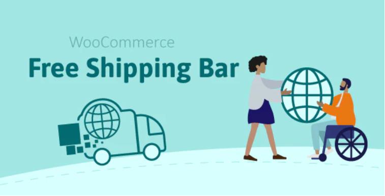 WooCommerce Free Shipping Bar – 根据产品数量或者金额免费送货插件 – v1.1.17