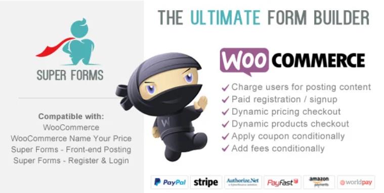 Super Forms – WooCommerce 结账扩展插件 – v1.5.0