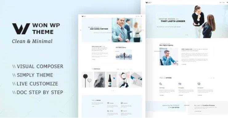 WON – 创意轻型迷你 WordPress 主题 – v1.2.4