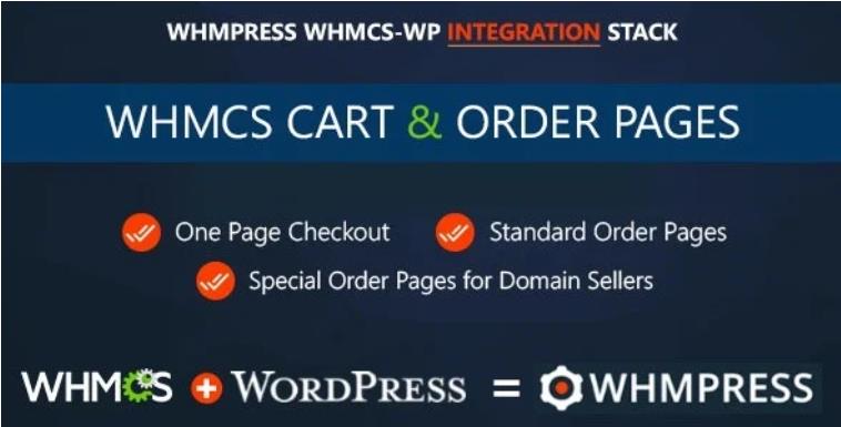WHMCS Cart & Order Pages – 主机域名单页一步结账插件 – v4.0