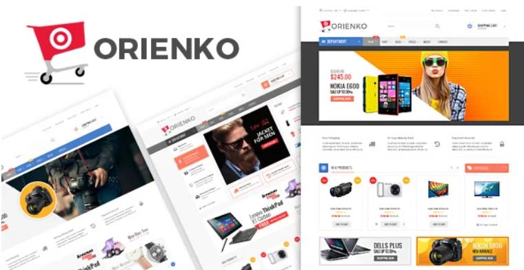 Orienko – 数码电子产品商店网站WordPress主题 – v1.5.1