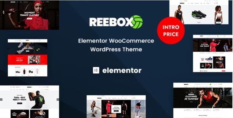 Reebox – Elementor 服饰电子商务网站 WordPress 模板