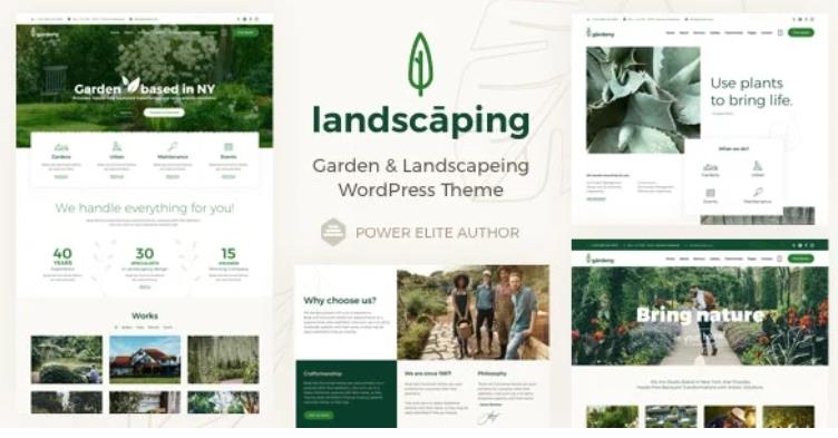 Landscaping – 园林绿化绿植园艺网站模板 – v14.6