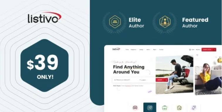 Listivo – 分类广告本地商家目录列表 WordPress 主题 – v2.3.10