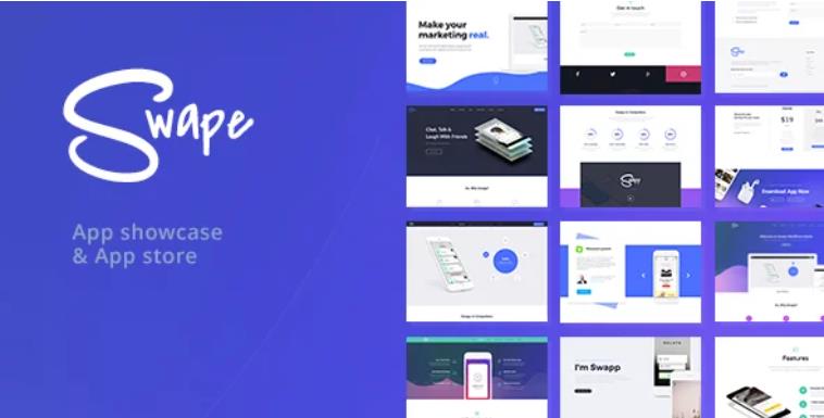 Swape – 应用程序App软件展示网站模板 – v2.1.1