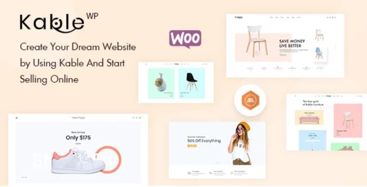 Kable -多行业在线商店模板WooCommerce主题 – v1.6.1