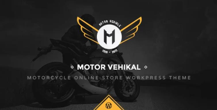 Motor Vehikal – 摩托车机车用品在线商店WordPress主题 – v1.8.0