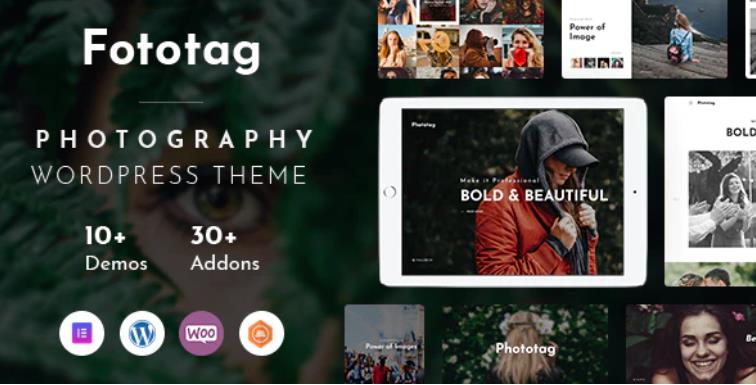 Fototag – 摄影相册作品展示网站 WordPress 主题 – v1.3.7