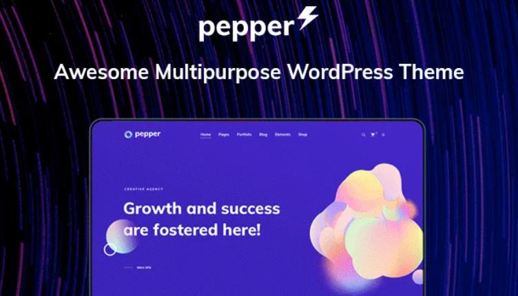 Pepper – 高端多用途企业网站WordPress主题 – v1.8
