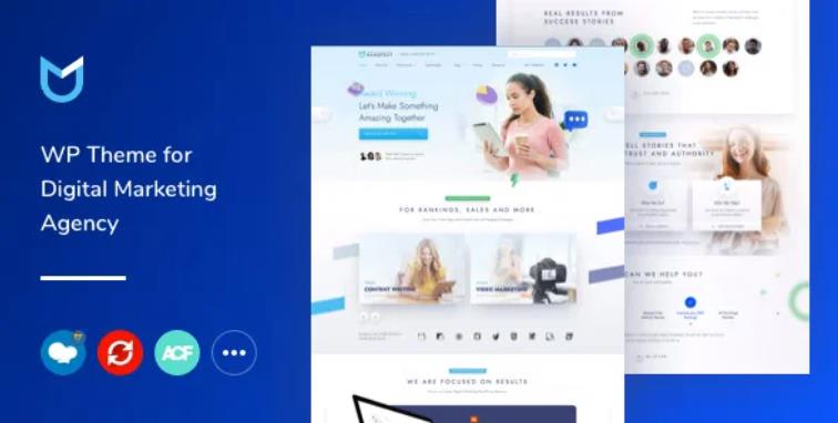 NanoText – 数字营销网站模板WordPress主题 – v1.1.1