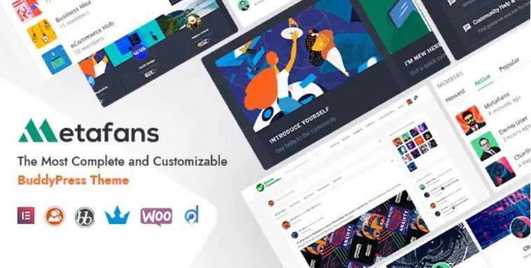 MetaFans – 社区社交网络论坛网站BuddyPress主题 – v3.3.5