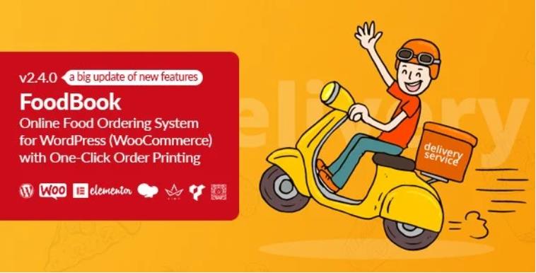 FoodBook – 在线订餐系统一键打印WordPress主题 – v4.3.2