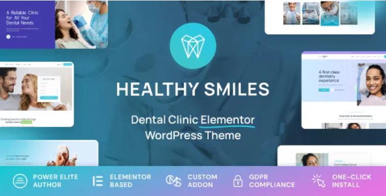 Healthy Smiles – 医院诊所牙科网站模板WordPress主题 – v1.0.8