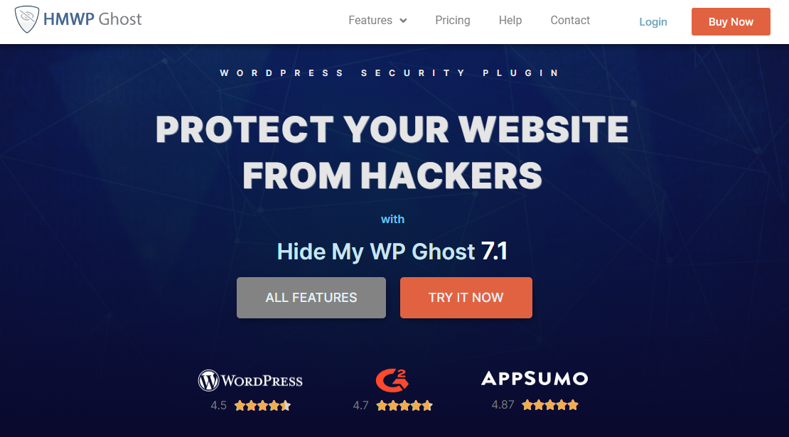 Hide My WP Ghost Premium – 隐藏WordPresst特征安全防护插件 – v7.0.15