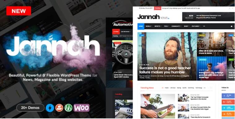 Jannah – 新闻杂志社区网站WordPress主题 – v6.2.0