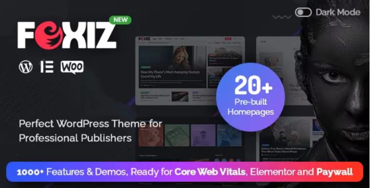 Foxiz – 新闻资讯博客网站模板WordPress主题 – v1.9.0