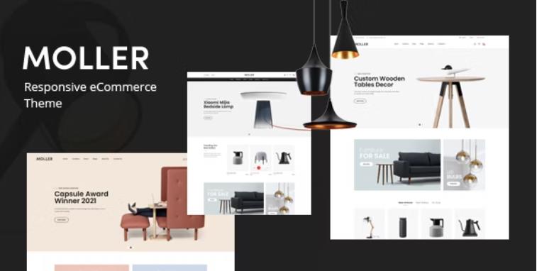 Moller – 家具用品电子商务网站 WordPress 模板 – v1.0.3