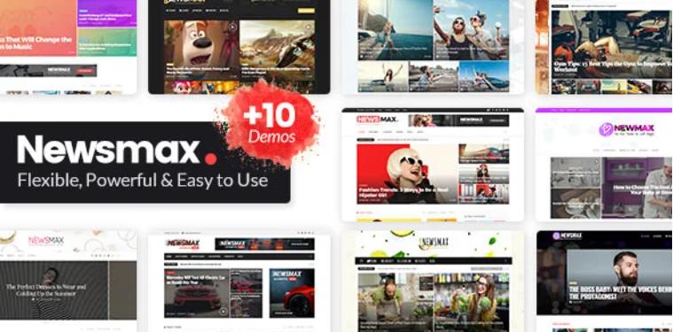 Newsmax – 多用途新闻杂志WordPress主题 – v4.3