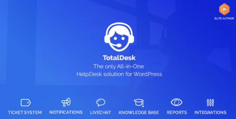 TotalDesk – 帮助知识库WordPress主题 – v1.7.29
