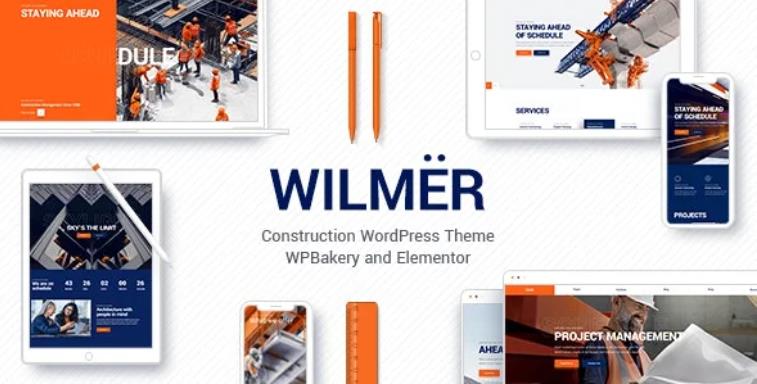 Wilmër – 建筑工程装修安装公司网站WordPress主题 – v3.1.0