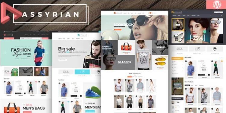 Assyrian – 时尚服饰鞋子网站模板WordPress主题 – v1.7.6