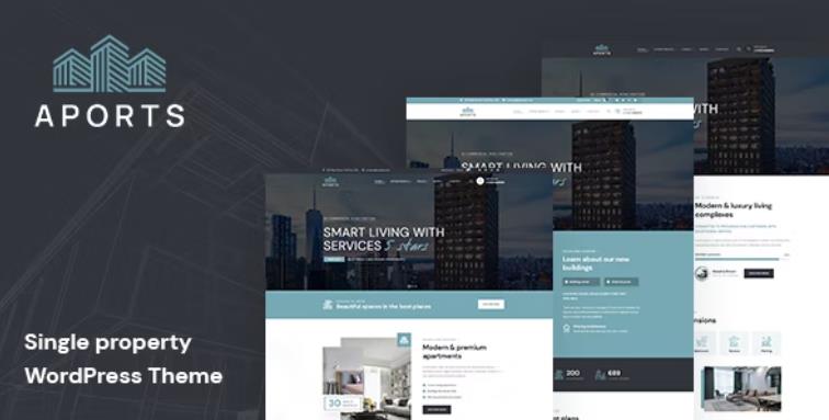 Aports – 房产租赁销售网站WordPress模板 – v1.0