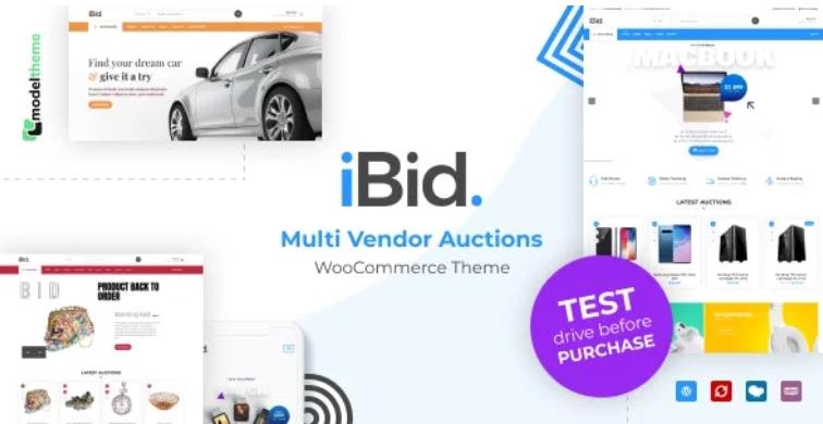 iBid – 多供应商拍卖网站WooCommerce模板 – v3.7
