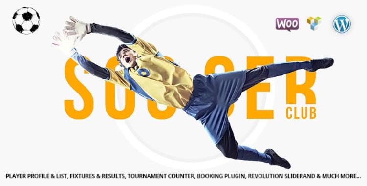 Soccer Club – 足球俱乐部足球队WordPress主题 – v1.3.10