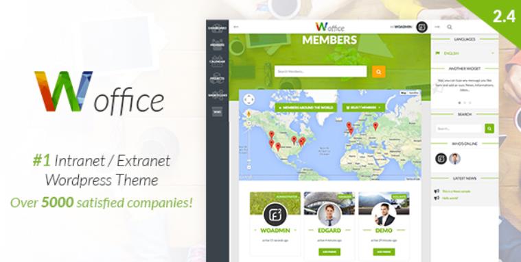 Woffice – 课程综合管理网站WordPress主题 – v5.1.7