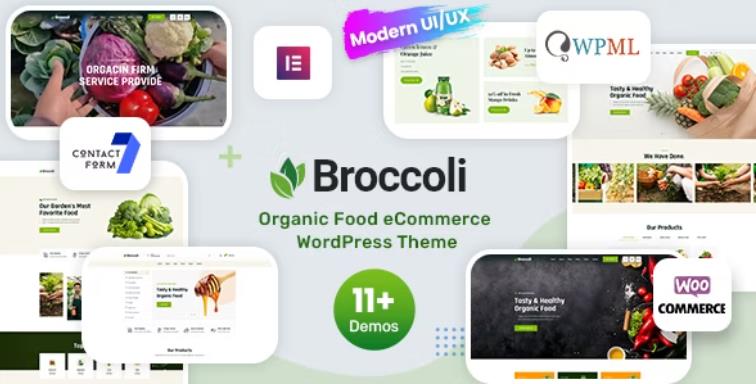 Broccoli – 绿色生态有机食品商店WordPress模板 – v1.0.