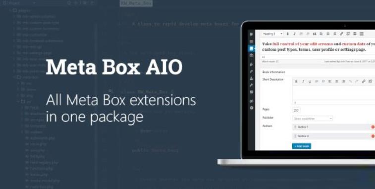 Meta Box AIO – 自定义 Meta 选项自定义字段插件 – v1.20.3