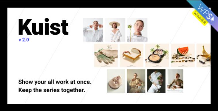 Kuist – 摄影作品展示网站模板WordPress主题 – v4.0.6