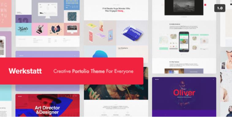 Werkstatt – 创意作品展示网站WordPress模板 – v4.7.4