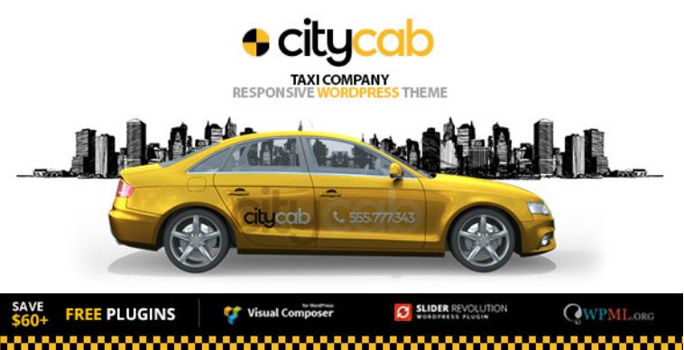 CityCab – 出租公司汽车租赁网站WordPress主题 – v3.5.3