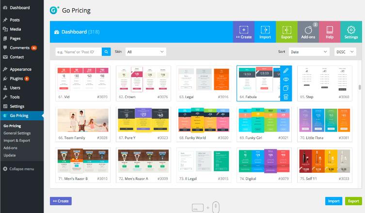 Go Pricing – 价格表定价表WordPress插件 – v3.4