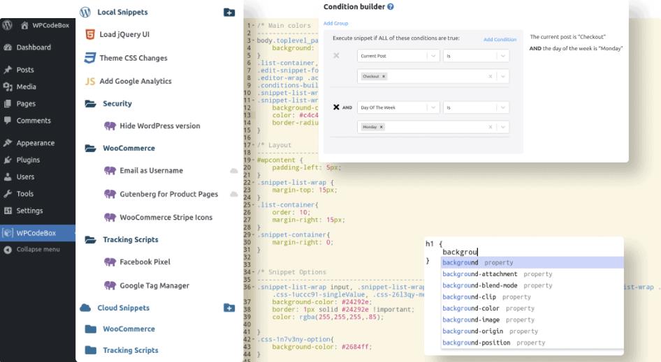 WPCodeBox – 网站开发代码段管理插件 – v1.0.3