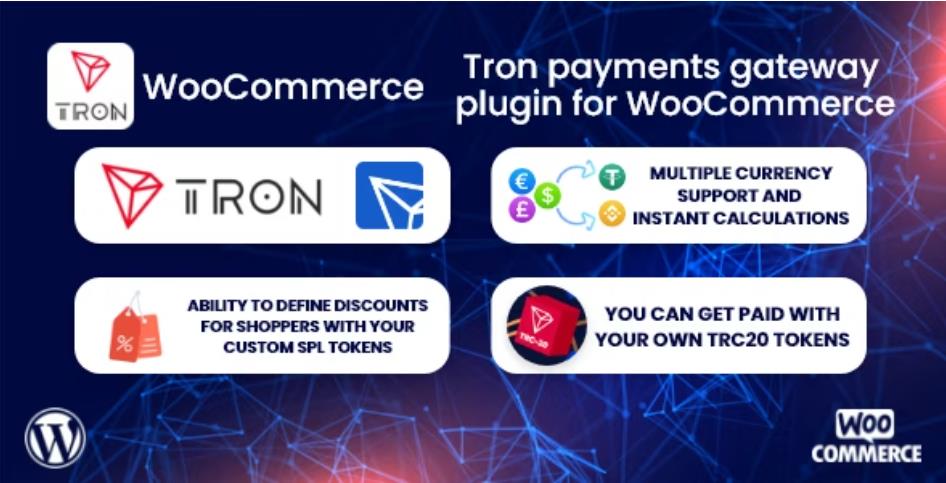 TronPay WooCommerce – Tron 区块链支付网关插件 – v1.0.1