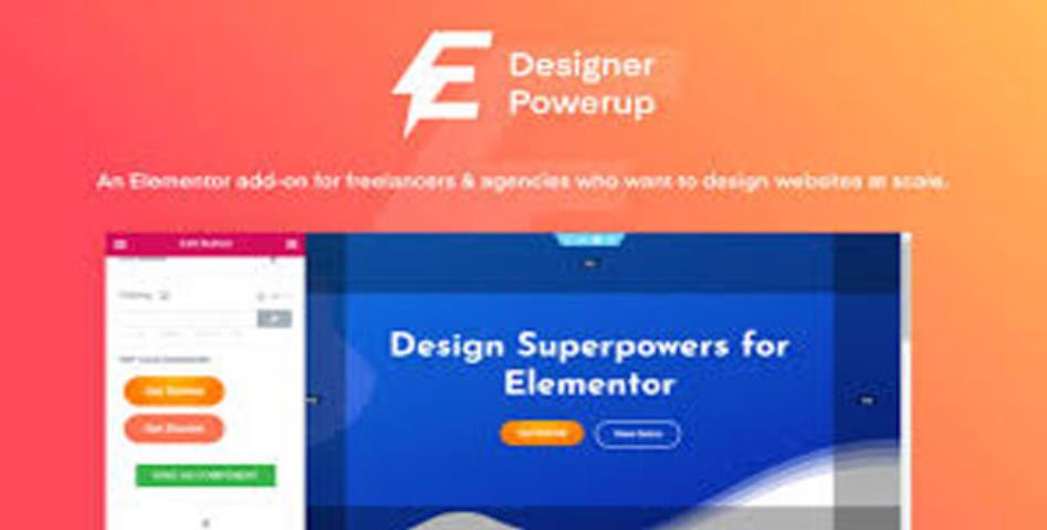 Designer Powerup for Elementor 可视化编辑器扩展插件 – v2.3.1