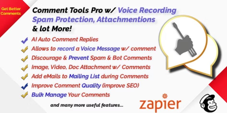 AI Auto Comment Reply and other Tools with Auto Moderation – 评论工具插件 – v5.6.1