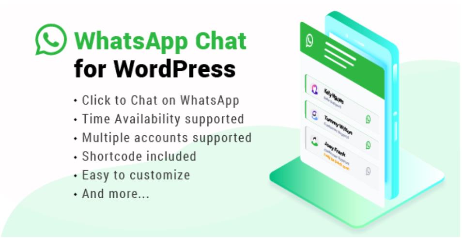 WhatsApp Chat WordPress 客服插件 – v3.4.2